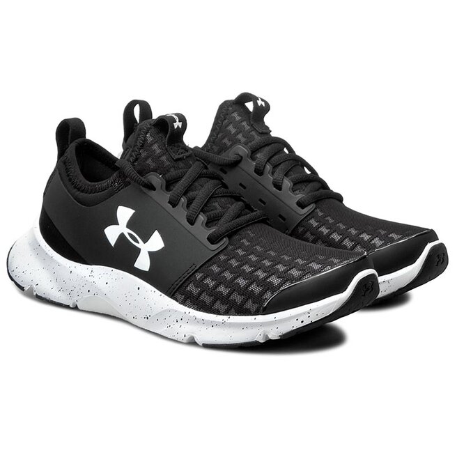 Buty Under Armour Ua W Drift Rn 1274073 003 Blk Wht Wht eobuwie