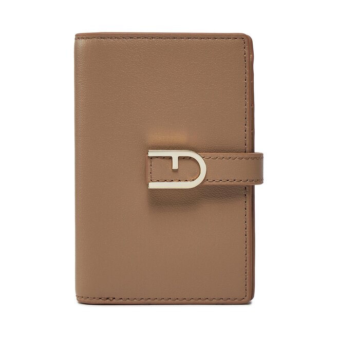 Duży Portfel Damski Furla Flow S Compact Wallet - Beżowy