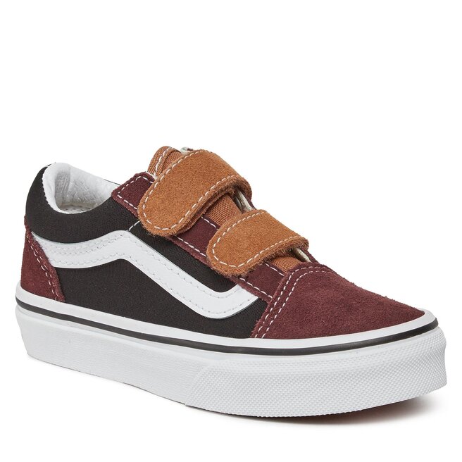 Vans old skool brown and black sales