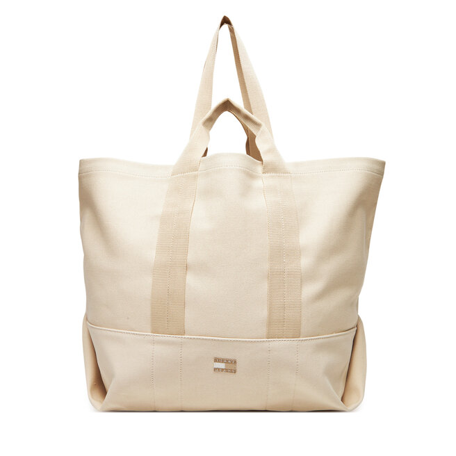 Torebka Tommy Jeans Tjw Tote Edition Canvas - Beżowy