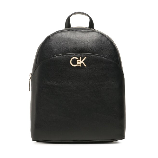 Rucsac Calvin Klein Re-Lock Domed Backpack K60K610772 BAX Backpack imagine noua 2022