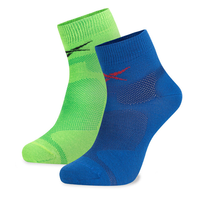 Zestaw 2 par niskich skarpet unisex Reebok - (2-pack) Niebieski
