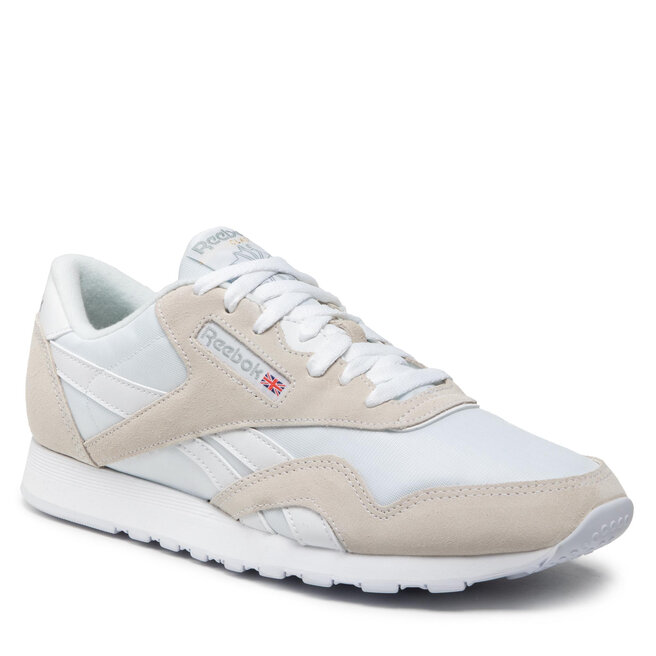 Reebok Обувки Reebok Cl Nylon FV1593 White/White/Lgtgre