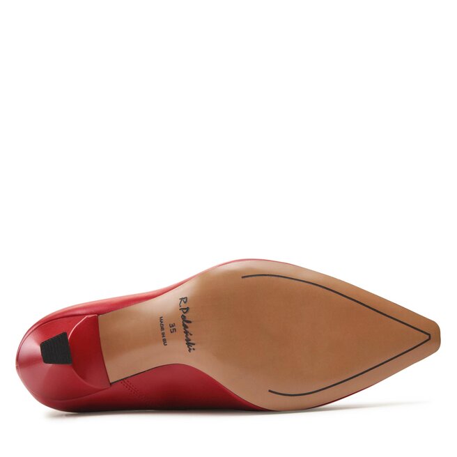 R.Polański Scarpe stiletto R.Polański 1275 Czerwony Lico