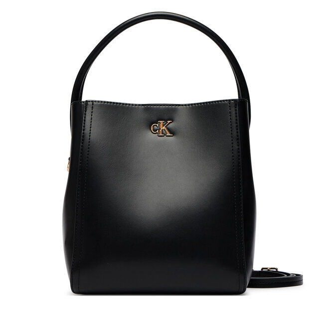 Torebka Calvin Klein Ck Bucket With Strap LV04F3174G Czarny -