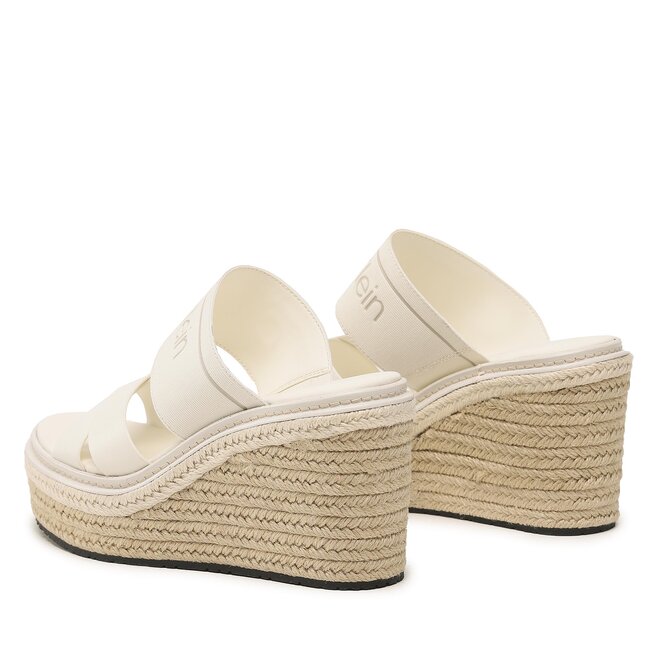 Calvin Klein Еспадрили Calvin Klein Wedge 50Hh HW0HW01498 Marshmallow YBJ