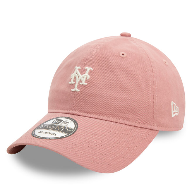 Czapka z daszkiem New Era New York Mets Mini Washed 9TWENTY - Różowy