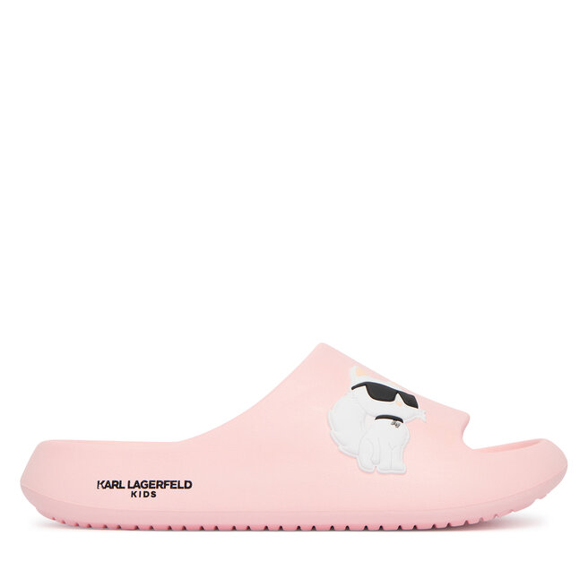 Klapki KARL LAGERFELD Z31172 S Różowy -