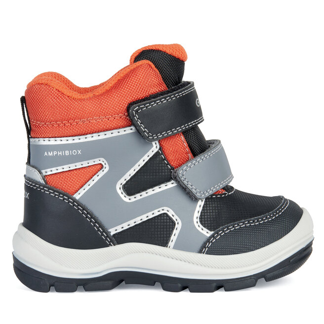 Śniegowce Geox B Flanfil Boy B Abx B263VD 0CEFU - S Czarny