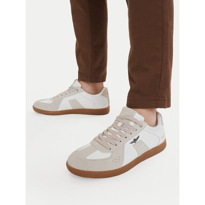 Sneakersy Aeronautica Militare 252SC0315UPL00244 Biały - męskie