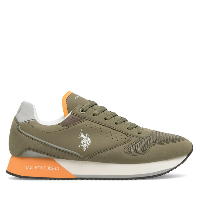 Sneakersy U.S. Polo Assn. - Zielony