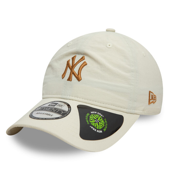 Czapka z daszkiem New Era New York Yankees Recycled 9Twenty - Écru