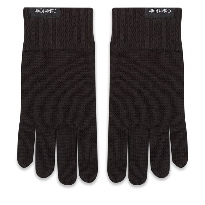 Γάντια Ανδρικά Calvin Klein Classic Cotton Rib Gloves K50K511011 Ck Black BAX