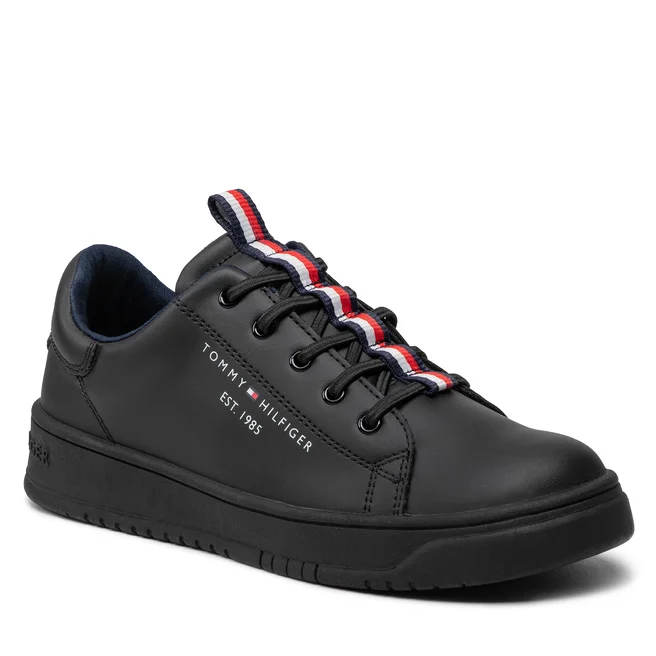 Sneakers Tommy Hilfiger Low Cut Lace-Up Sneaker T3B4-32225-1355 S Black 999