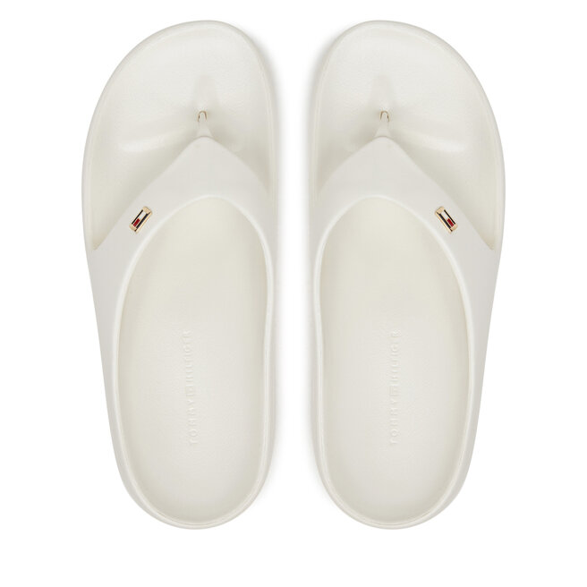 Japonki Tommy Hilfiger Th Comfort Beach Sandal - Biały