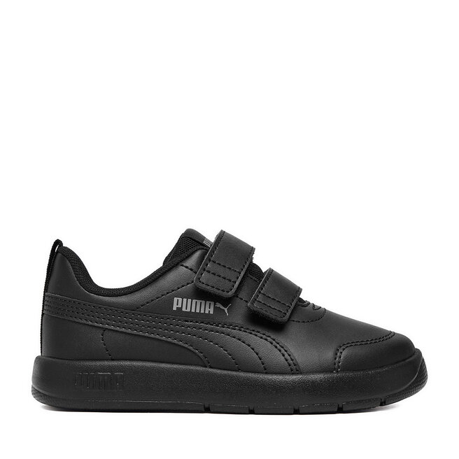 Sneakersy Puma COURTFLEX V3 V PS 39764201 Czarny - chłopięce