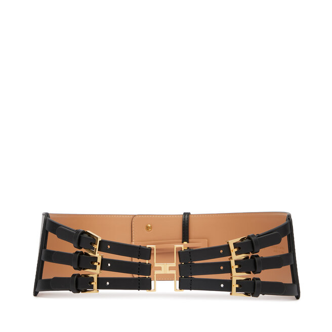 Pasek Damski Elisabetta Franchi CT-10S-62E2-V220 Czarny -