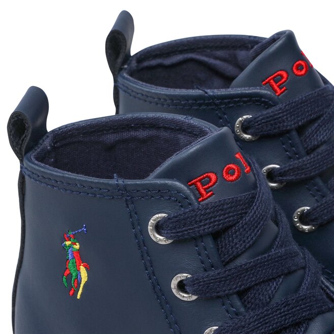 Polo Ralph Lauren Sneakers aus Stoff Polo Ralph Lauren Hamptyn Hi II RF103726 M Navy