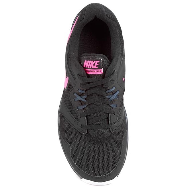 Zapatos Nike W Flex Experience Rn 3 Msl 016 Black/Pnk Pw Chrcl/White • Www.zapatos.es