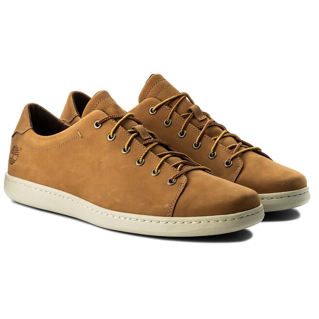 Sneakersy Timberland Court Side Leather Ox A1GMT Wheat eobuwie