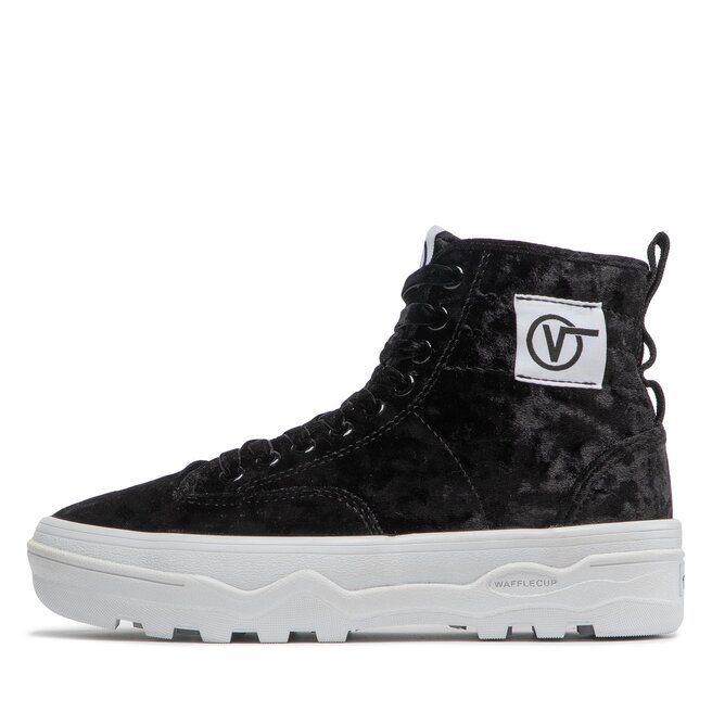 Crushed velvet vans store