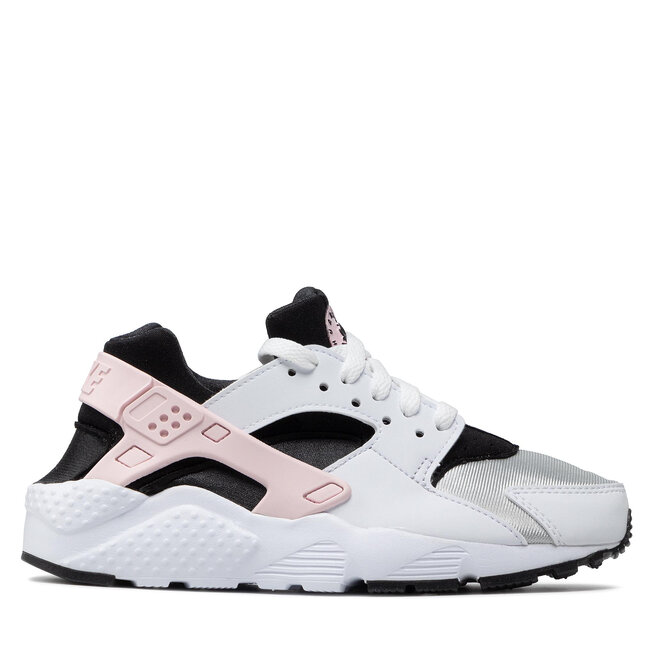 Huarache white and sales pink