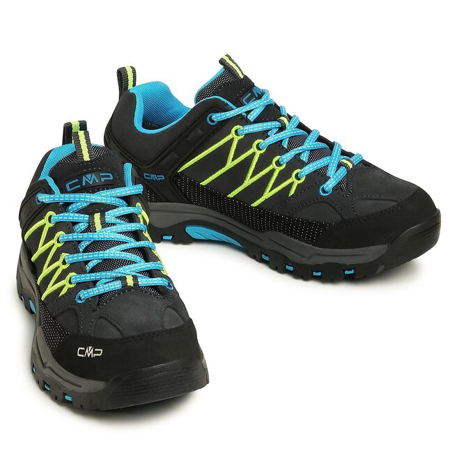 CMP Туристически CMP Rigel Low Trekking Shoes Wp 3Q13244J Antracite/Yellow Fluo 34UF