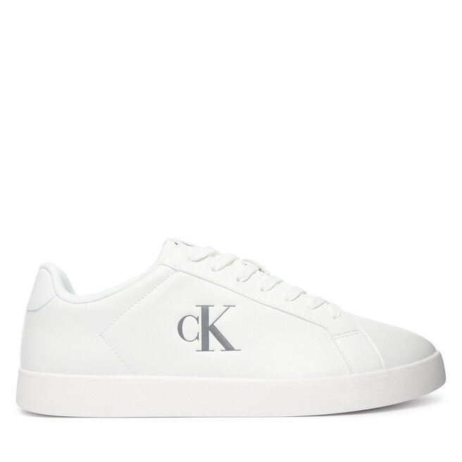 Sneakersy Calvin Klein 3 Cupsole Derby Pu Tmb HM0HM02331 Biały