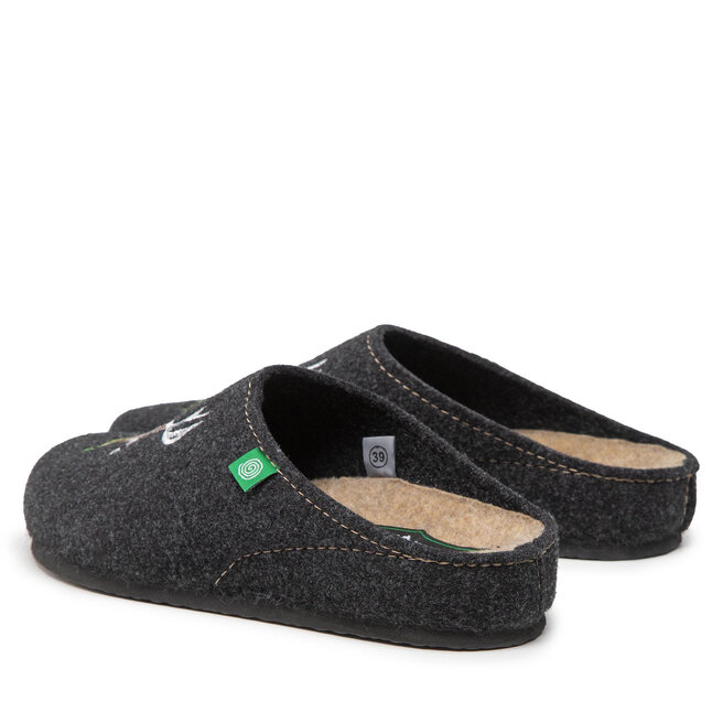 Kapcie Dr Brinkmann 220006 09 Anthrazit eobuwie com pl