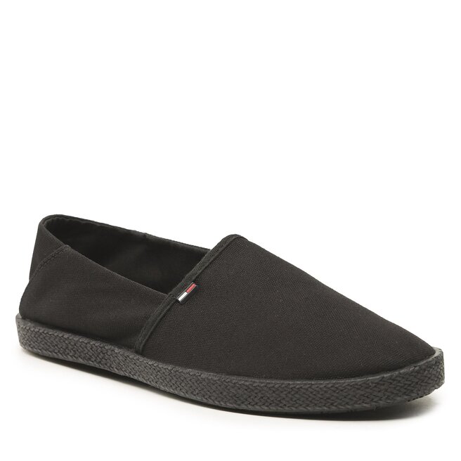 Tommy Jeans Espadrilky Tommy Jeans Espadrille EM0EM01150 Black BDS