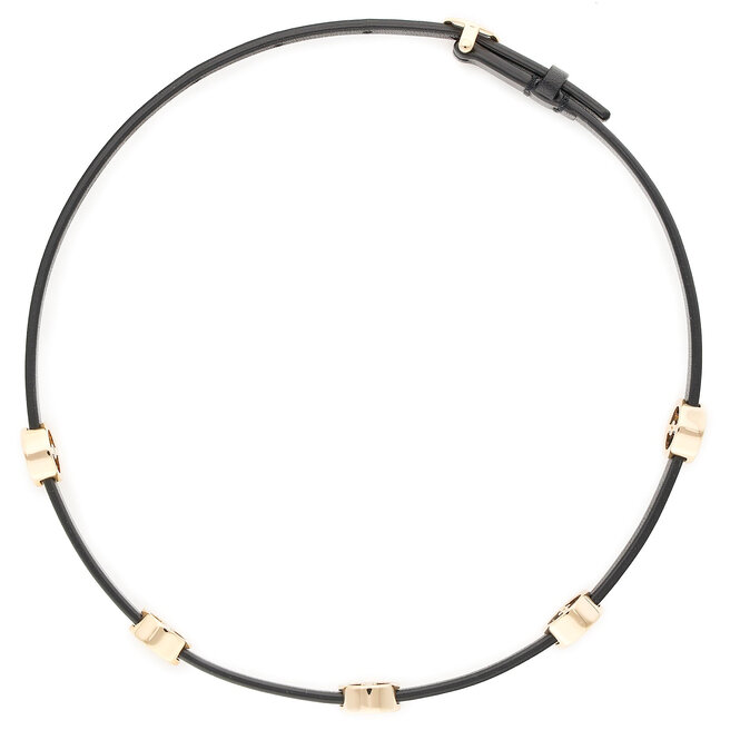 Tory Burch Гривна Tory Burch Miller Double Wrap Bracelet 82720 Tory Gold/Black 720