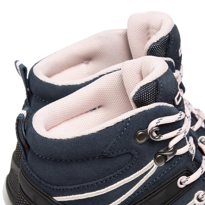 CMP Trekking-skor CMP Kids Rigel Mid Treking Shoe Wp 3Q12944J Asphalt/Rose 54UG