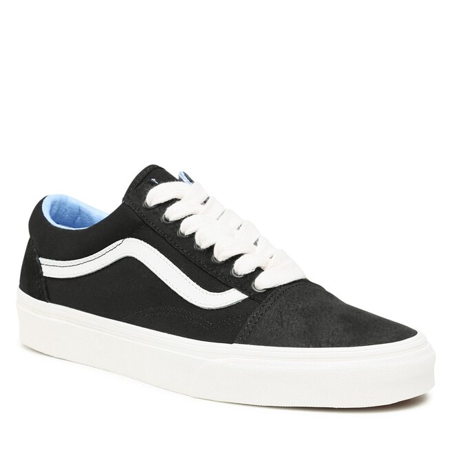 Vans old skool blue and black 2025