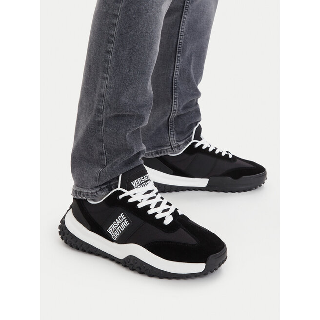 Sneakersy Versace Jeans Couture 79YA3SN4 ZSD02 Czarny - męskie