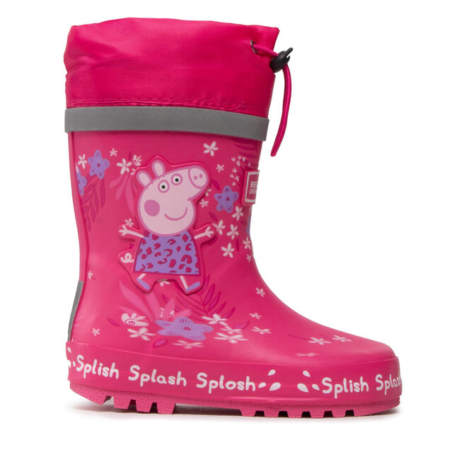 Regatta Gumáky Regatta PeppaSplash Welly RKF713 PinkFustrop P9K