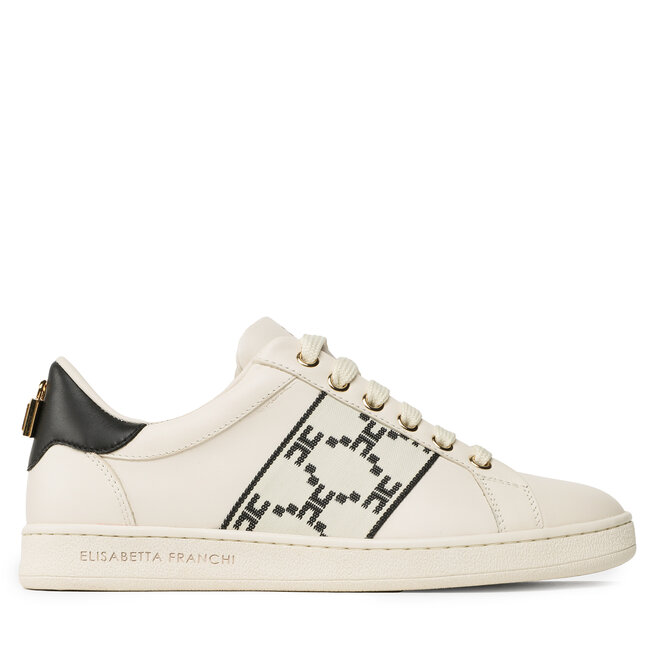 Elisabetta Franchi Сникърси Elisabetta Franchi SA-31G-31E2-V350 Burro/Nero E84