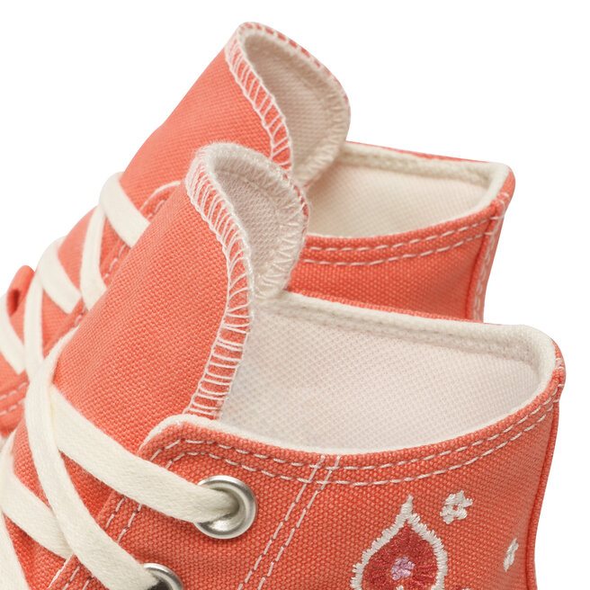 Converse Кецове Converse Ctas Hi A02203C Broght Madder/Egret/Black