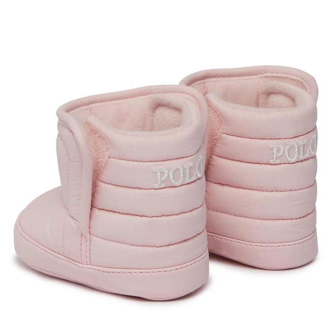 Polo Ralph Lauren Cizme de zăpadă Polo Ralph Lauren RL100623 LIGHT PINK NYLON W/ CREAM PP