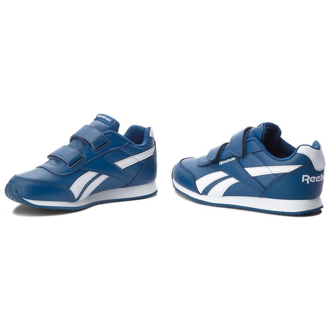 reebok blue and white