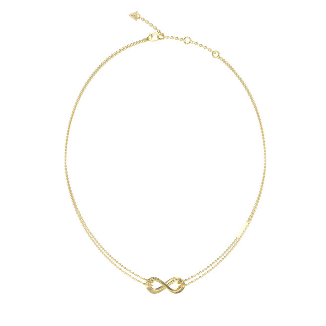 Naszyjnik Guess JUBN05 - Złoty
