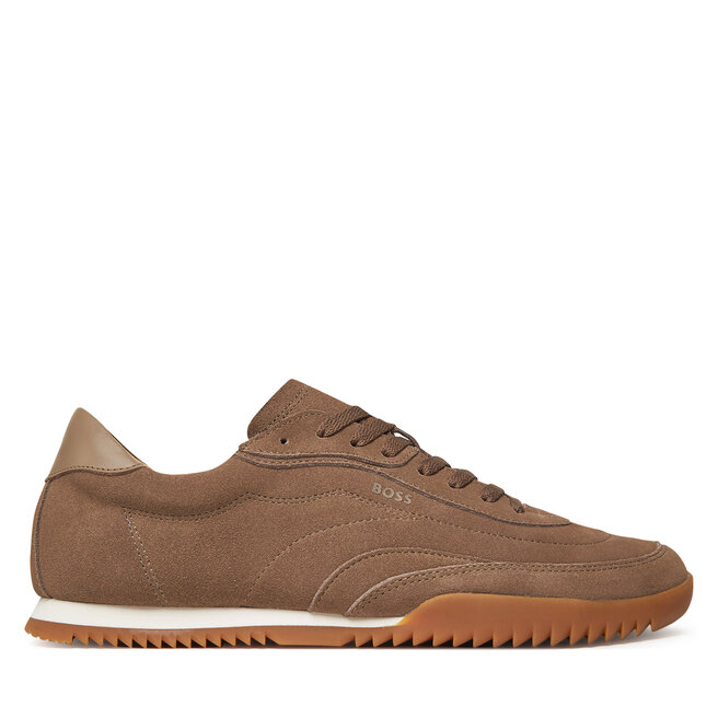 Sneakersy BOSS Careton - Brązowy
