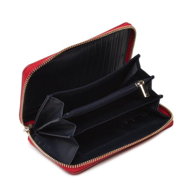 Tommy Hilfiger Portofel Mare de Damă Tommy Hilfiger Iconic Tommy Med Za AW0AW10976 XLG