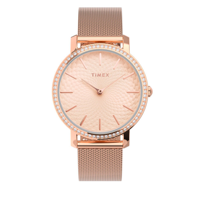 Ρολόι Timex City TW2V52500 Rose Gold