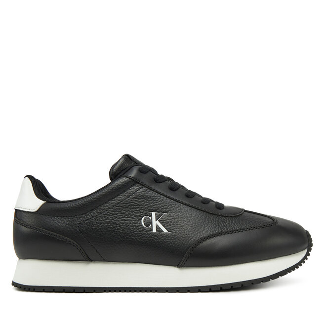 Sneakersy Calvin Klein Jeans Runner Laceup Tc - Czarny
