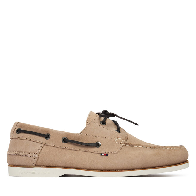 Półbuty Tommy Hilfiger FM0FM05387 Beżowy - męskie
