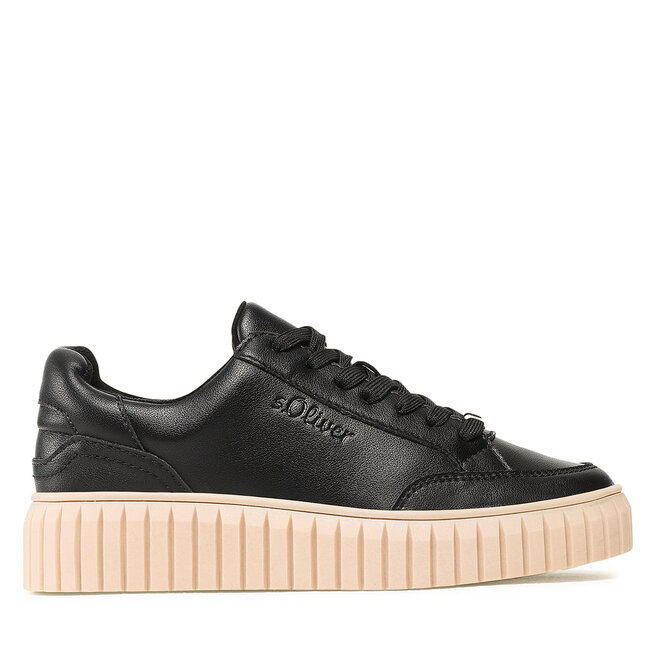 s.Oliver Lage sneakers voor dames, nude, 38 EU 5-23645-41, nude, 38 EU
