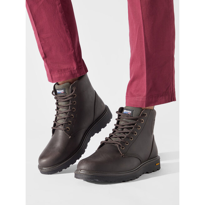 Blauer Čižmy Blauer F2GUANTANAMO6/OIF Dark Brown