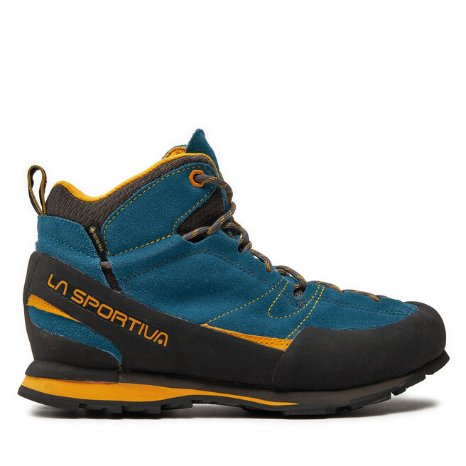 Trekkingi La Sportiva Boulder X Mid Gtx GORE-TEX - Granatowy