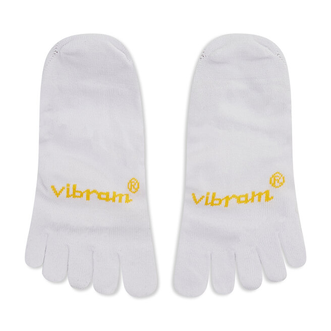 Vibram Fivefingers 2 pár/csomag unisex bokazokni Vibram Fivefingers Ghost S15G12P White