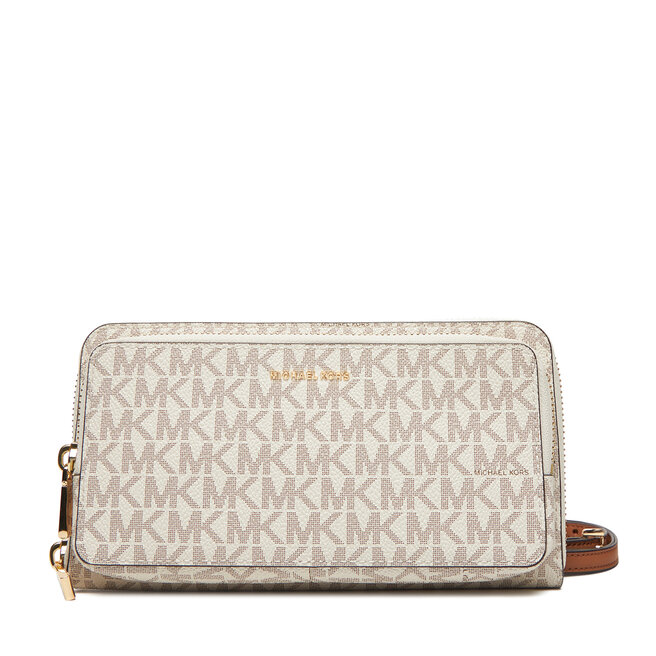 Torebka MICHAEL Michael Kors Jet Set 32F5GJ6C7B Beżowy -